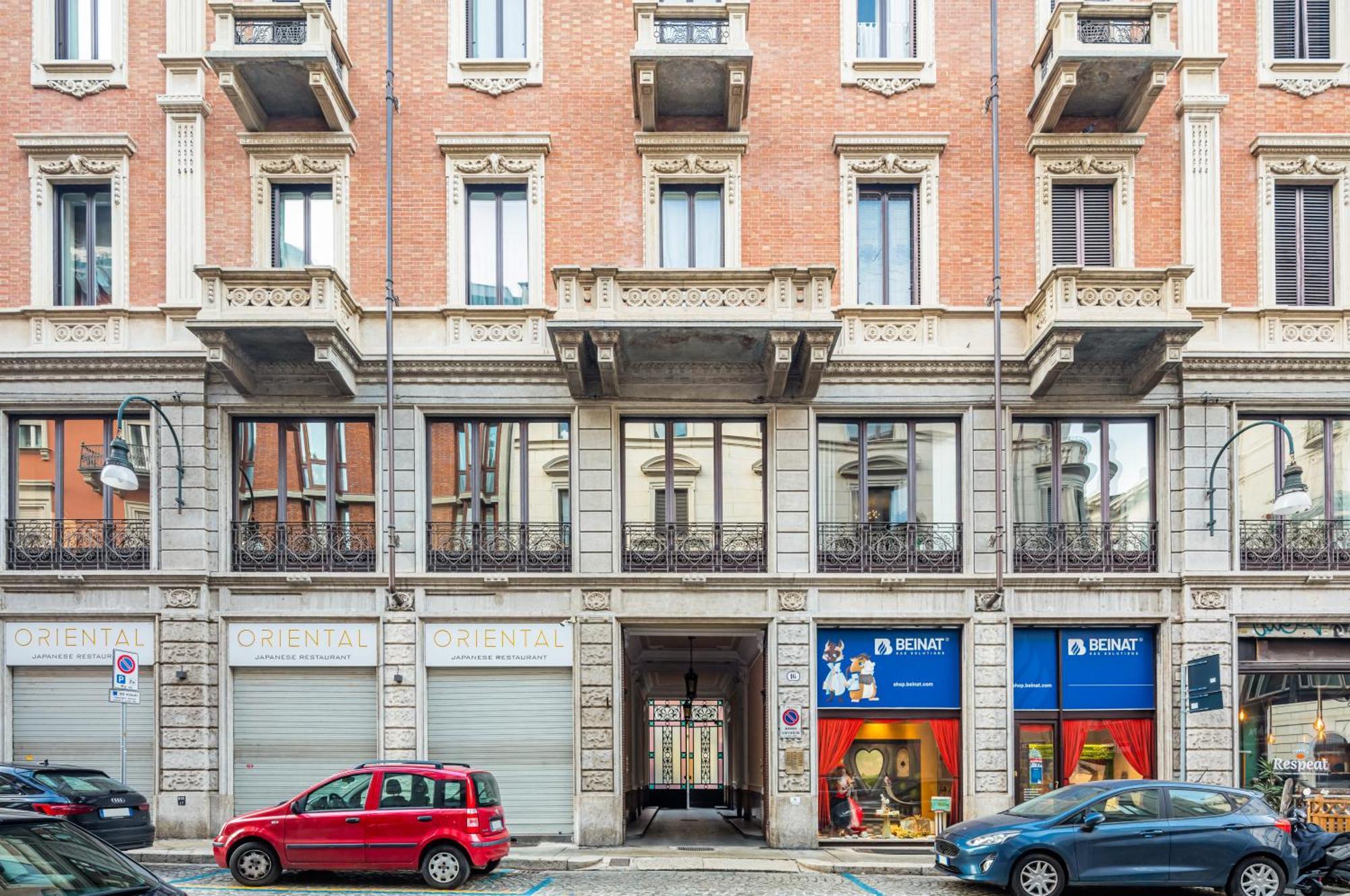 Piazza Castello Central Studio Torino Exterior foto